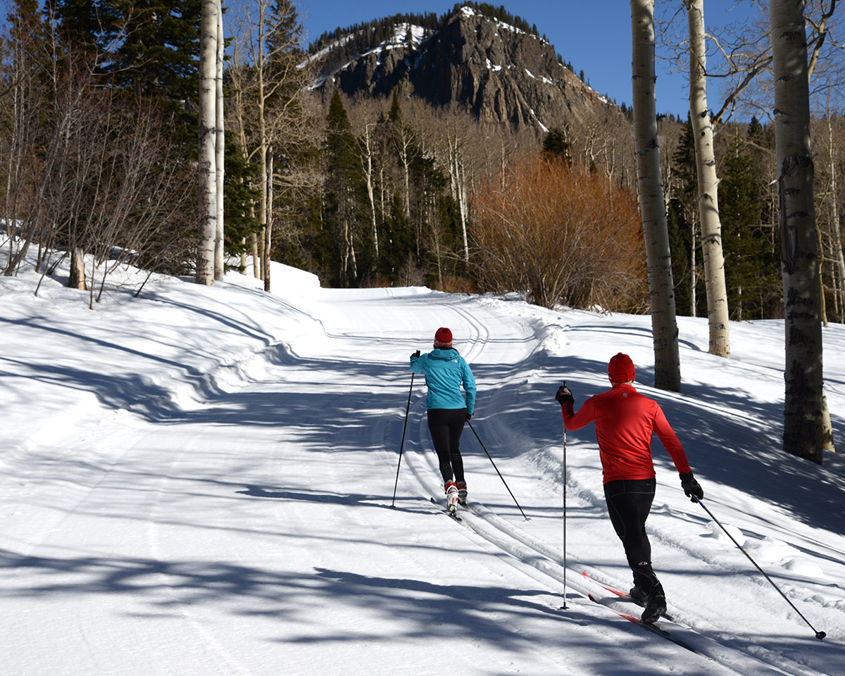 cross country skiing