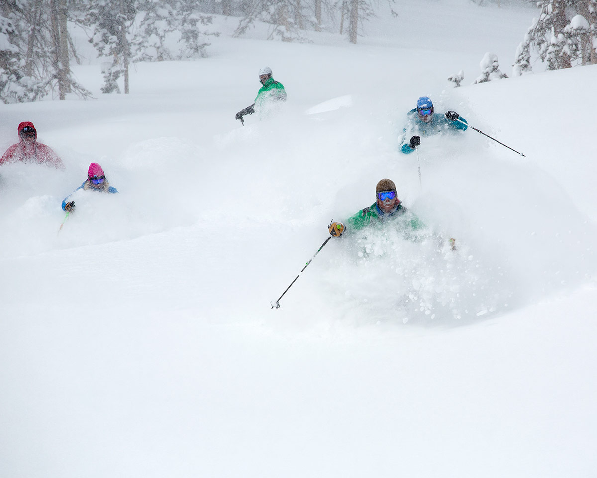 Powder Skiing